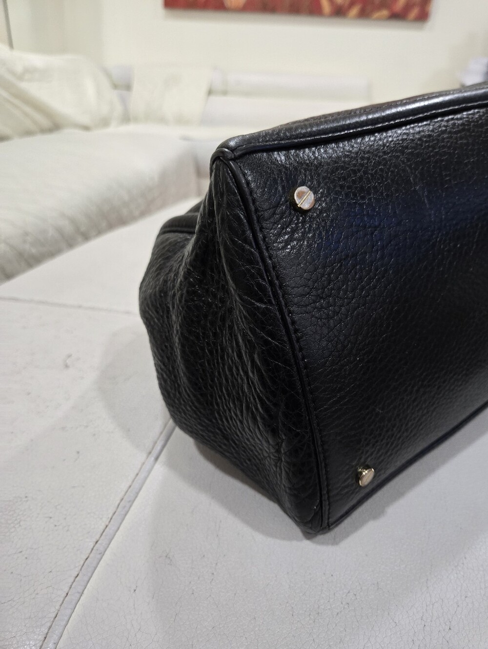 Tory Burch Double Zip Dome Satchel with Gold Hardware - Picture 7 of 16